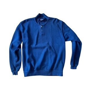 Patagonia Navy Blue 100% Cotton Men’s Sweater